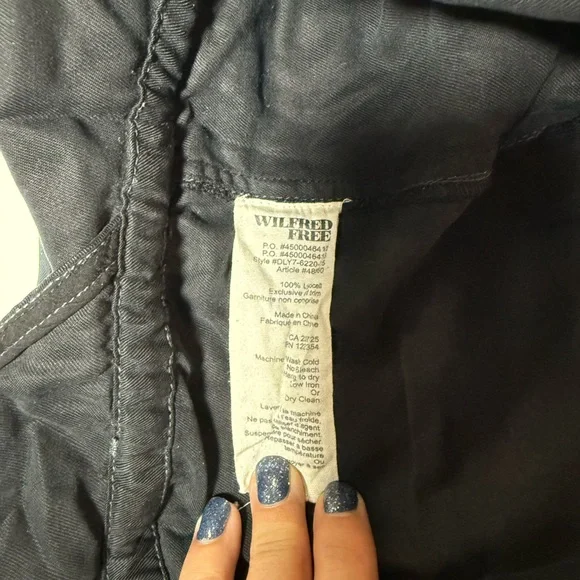 Wilfred Free Valleta Black Overalls - Picture 9 of 11